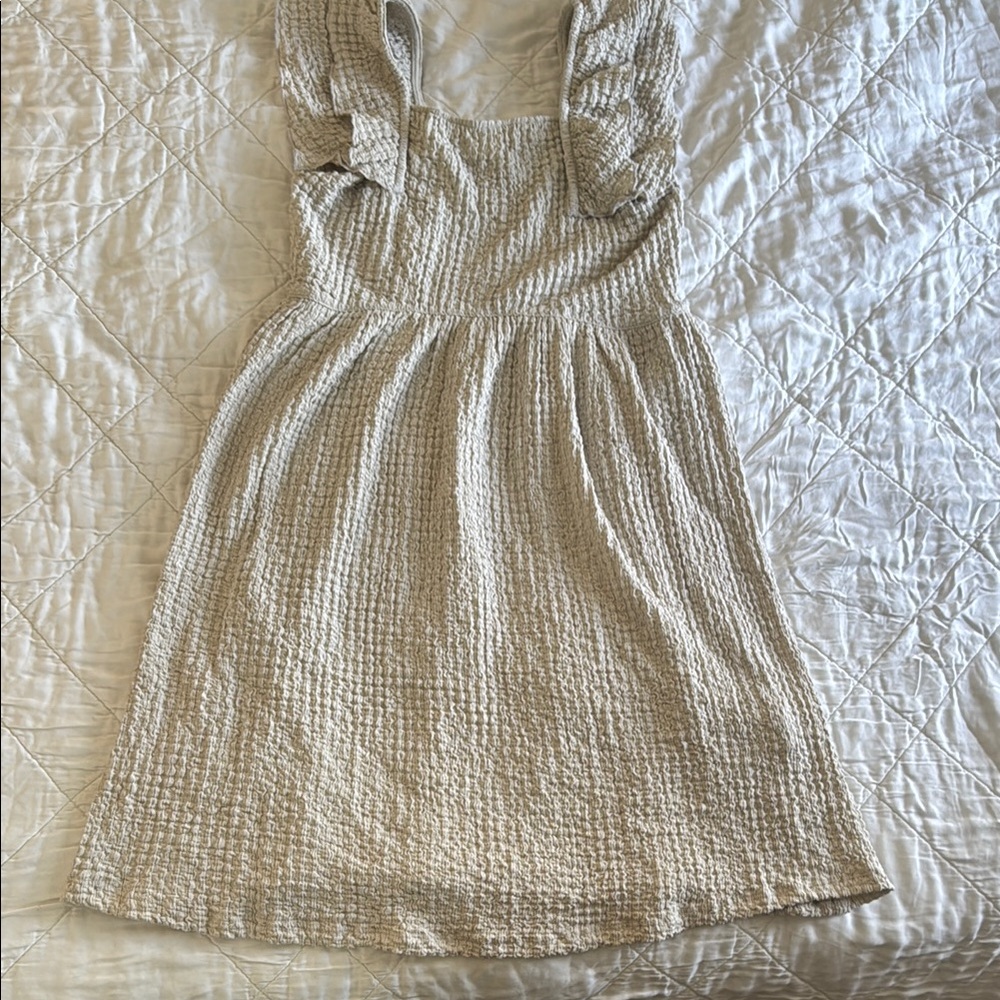 Zara Kids Cream Casual Dress